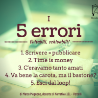 5 errori quando si scrivere un racconto